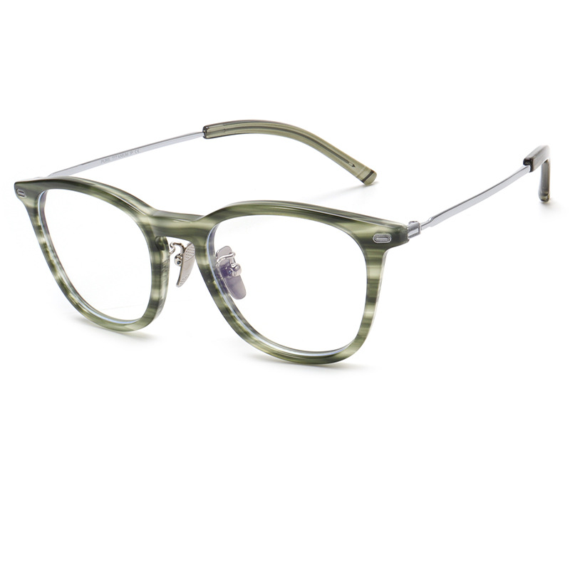 Men'S Accessories Trends 2025 - 2025 Yeni Erkek Retro Asetat Titanyum