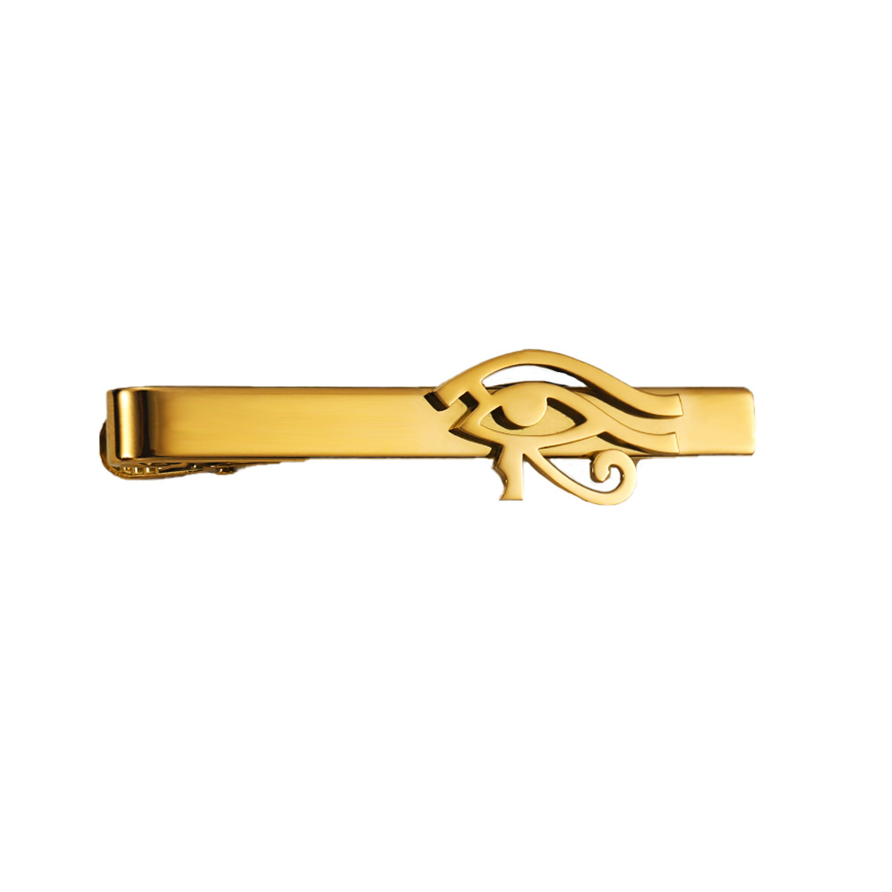 Men Accessories Egypt - Tangula Paslanmaz Çelik Horus'un Gözü Kravat