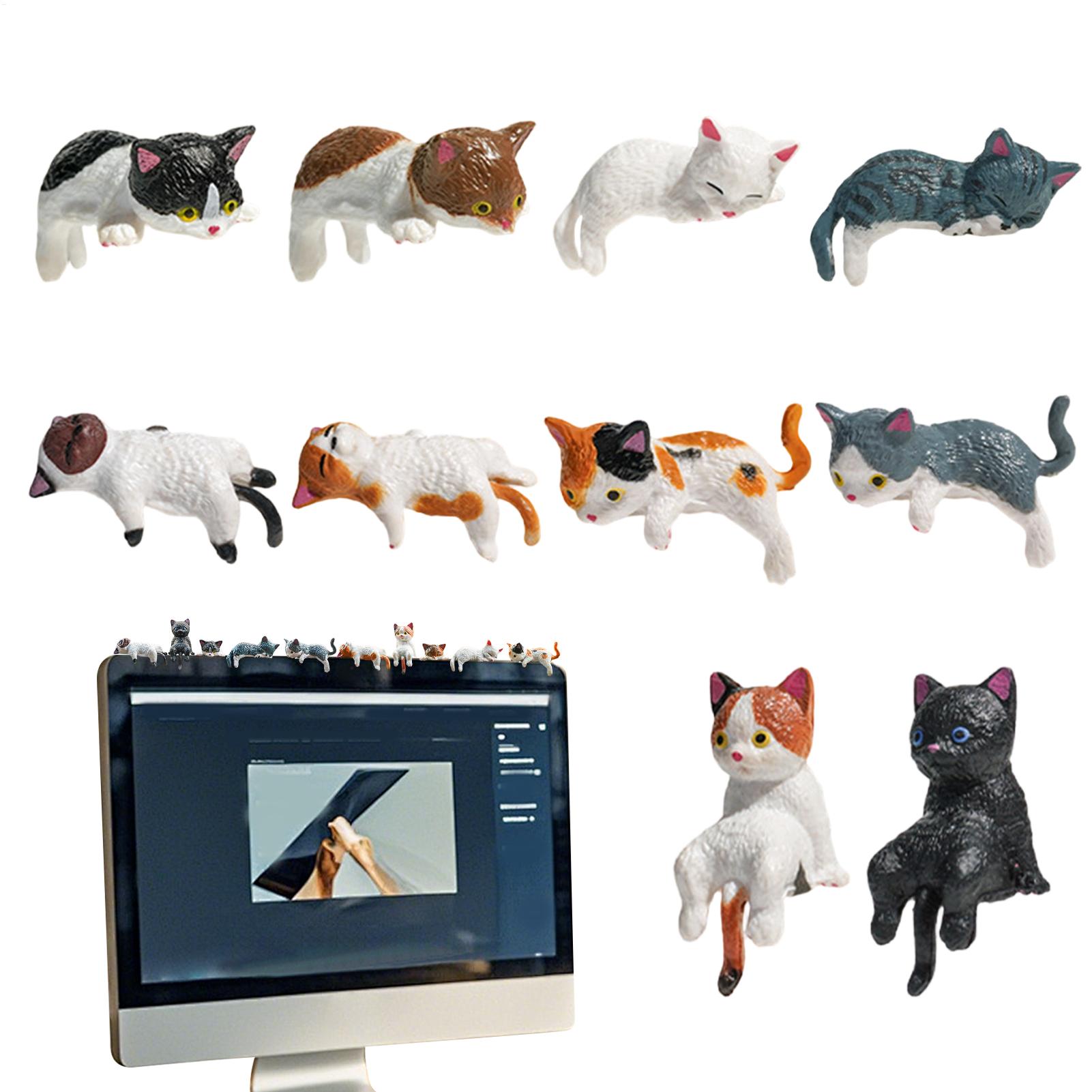 Men Accessories India - 10 adet Sevimli Mini Kedi Süs