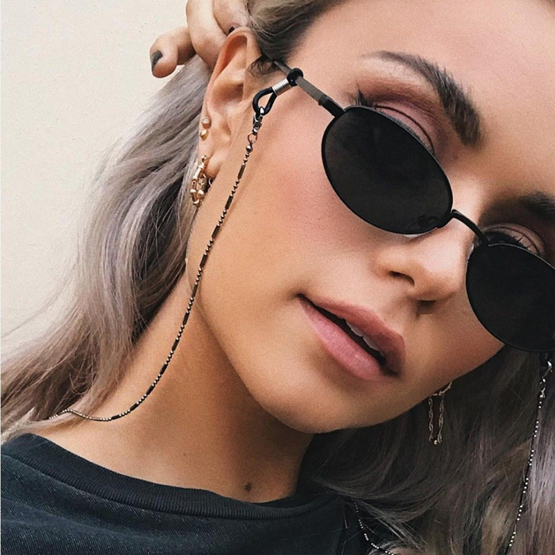 Men Accessories Chain - Kadın Erkek Siyah Ziai Gümüş Renk