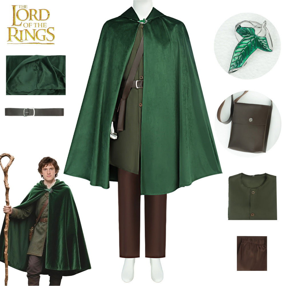 Men Accessories Jewellery - Hobbit Cosplay Kostümü Bilbo Baggins Ortaçağ