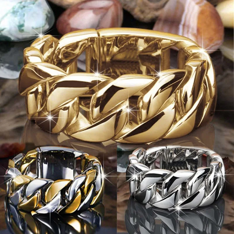 Men'S Accessories Cheap - Punk Metal halka ucuz takı aksesuarları