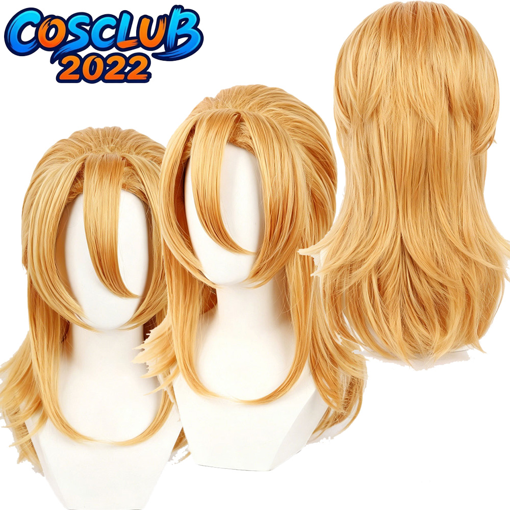 Men Accessories Korea - Diego Brando Peruk Cosplay Peruk Anime