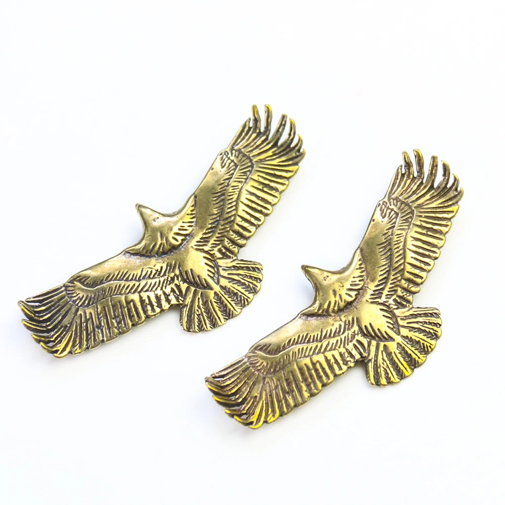 Men Accessories India - Retro Hint Kabile Pirinç Kartal Kolye