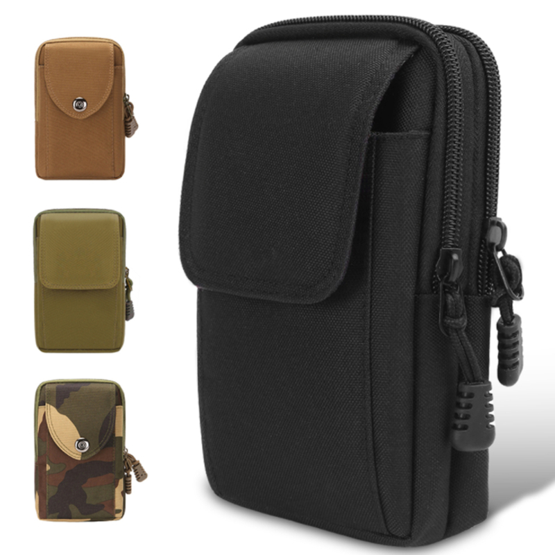 Men Accessories Box - Telefon Kılıfı Çantası Kamuflaj Bel Çantası