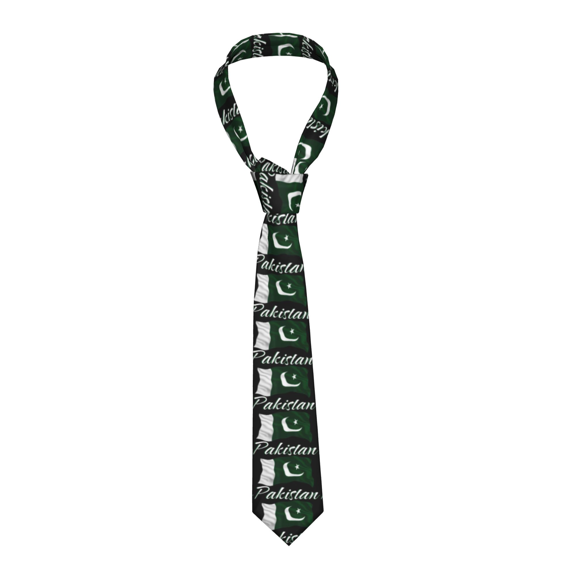 Men Accessories In Pakistan - Erkek Kravat Pakistan Pakistan Bayrağı Arapça