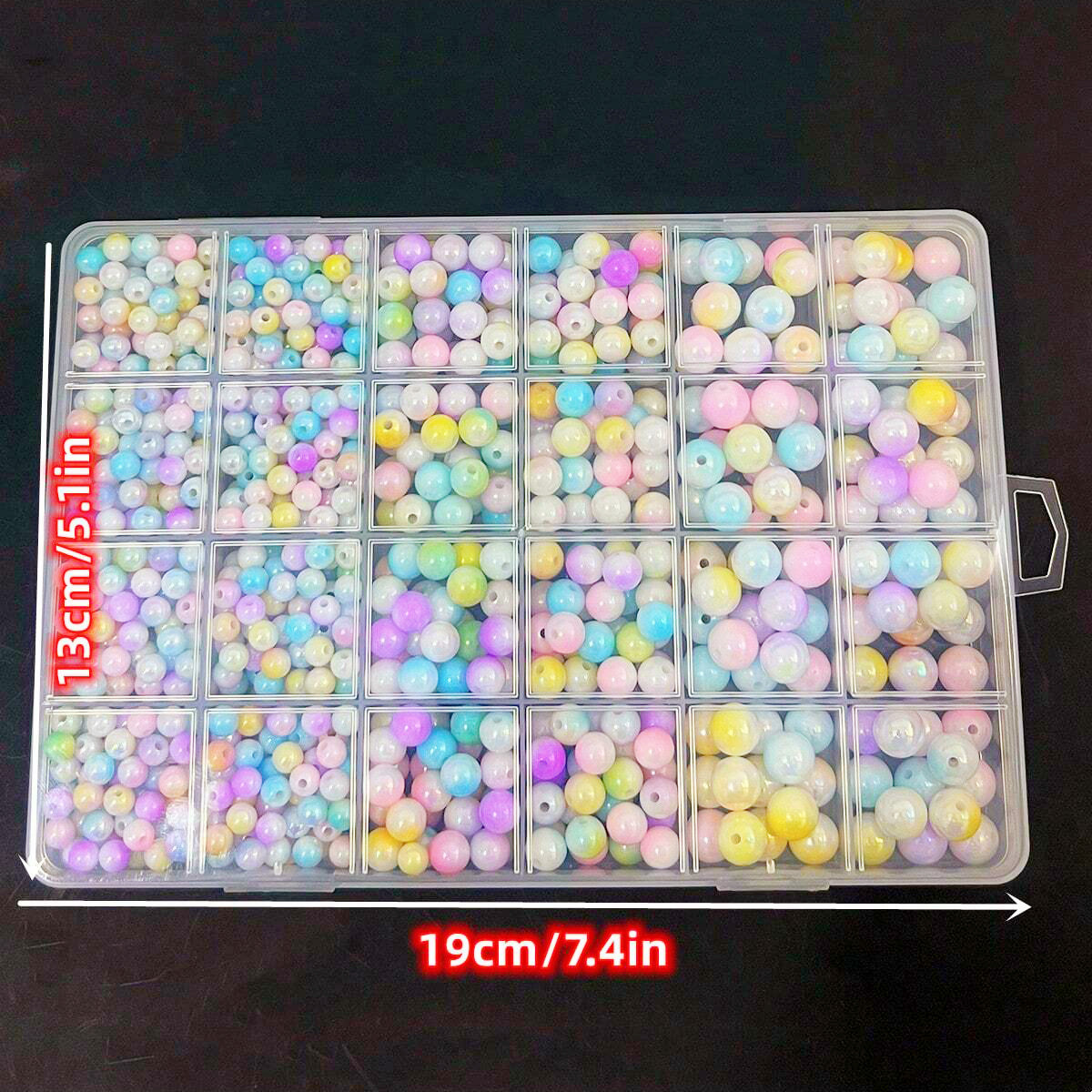 800 adet/24 bölmeli kutu 6mm/8 - Men Accessories Box incelemesi ve fiyatı
