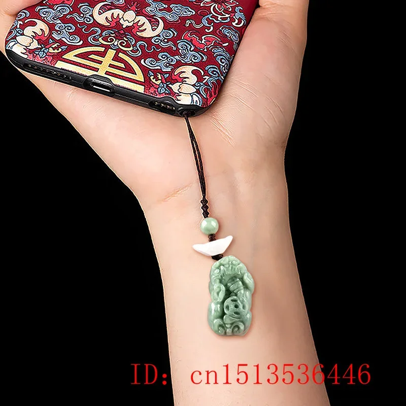 Birmanya Zümrüt Pixiu Yuanbao  - Men Accessories Chain incelemesi ve fiyatı