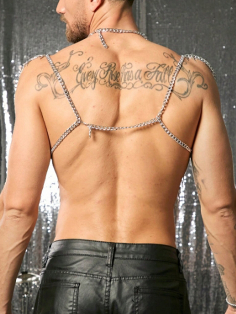 Püsküllü Zincirli Göğüs Askısı - Men Accessories Chain incelemesi ve fiyatı