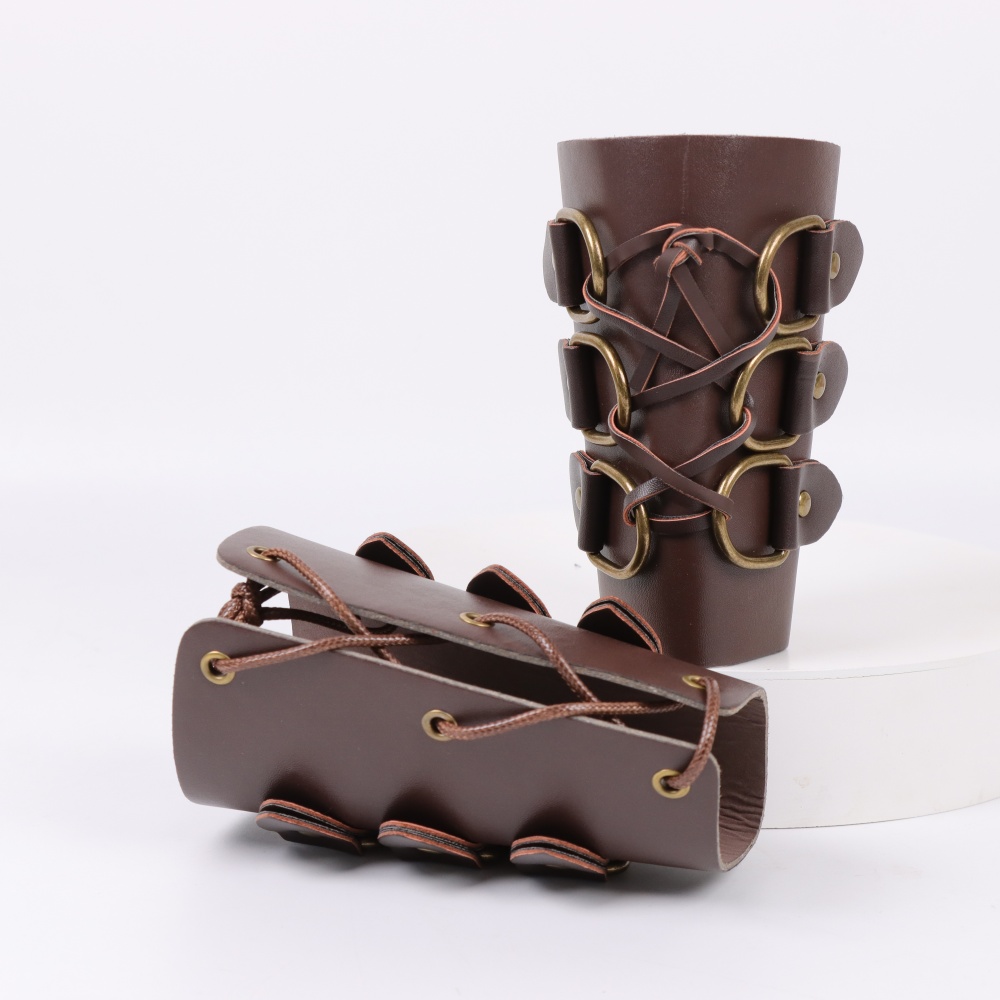 Ortaçağ Okçuluk Deri Uzun Eldi - Men'S Accessories Leather incelemesi ve fiyatı