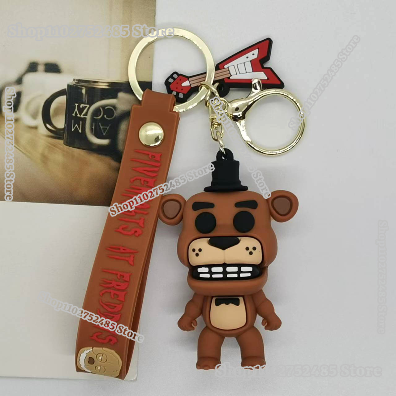 5 adet Karikatür Anime FNAF Fi - Men Accessories Jewellery incelemesi ve fiyatı