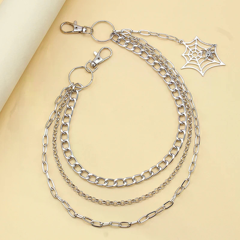 Moda Punk Metal Pantolon Zinci - Men Accessories Chain incelemesi ve fiyatı