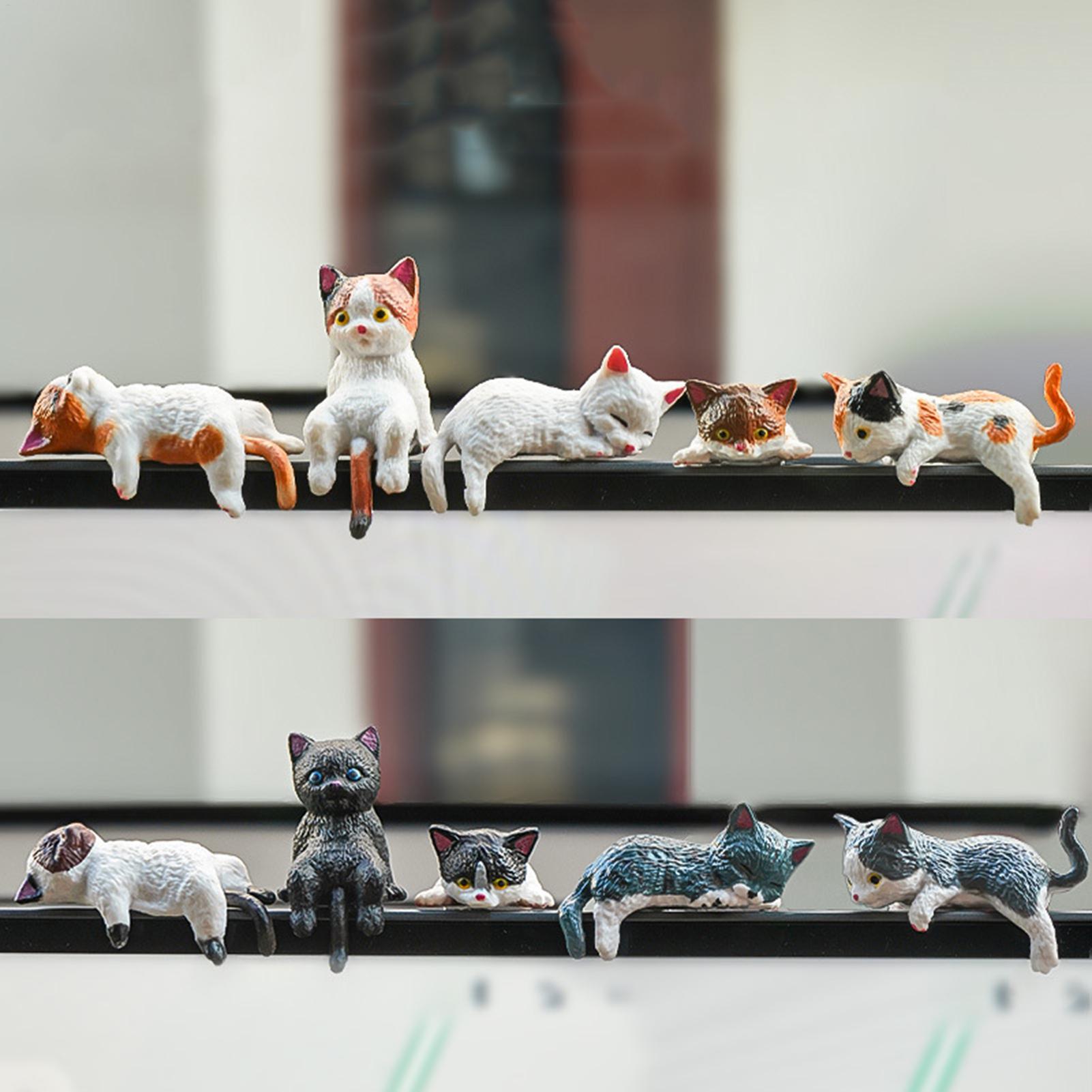 10 adet Sevimli Mini Kedi Süs  - Men Accessories India incelemesi ve fiyatı