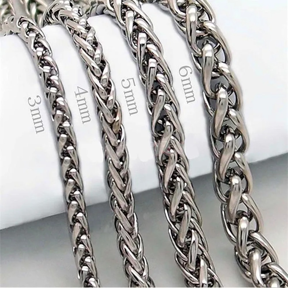 3 MM Kalın PASLANMAZ ÇELİK BÜK - Men Accessories Singapore incelemesi ve fiyatı