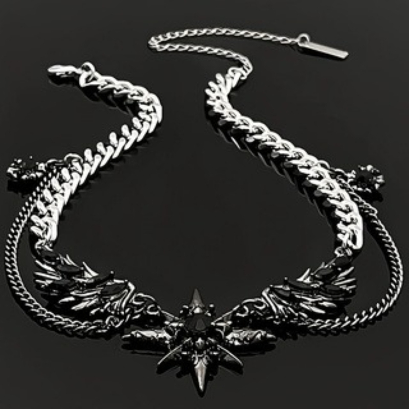 Yeni Gotik Koyu Stil Dikenli Y - Men Accessories Singapore incelemesi ve fiyatı