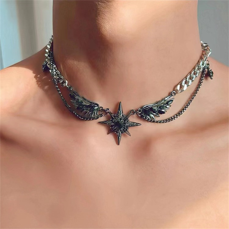 Yeni Gotik Koyu Stil Dikenli Y - Men Accessories Singapore incelemesi ve fiyatı