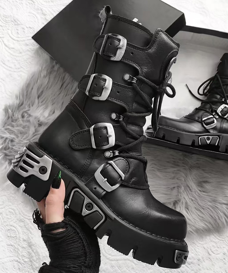 erkekler lüks moda punk gotik  - Men'S Accessories Leather incelemesi ve fiyatı