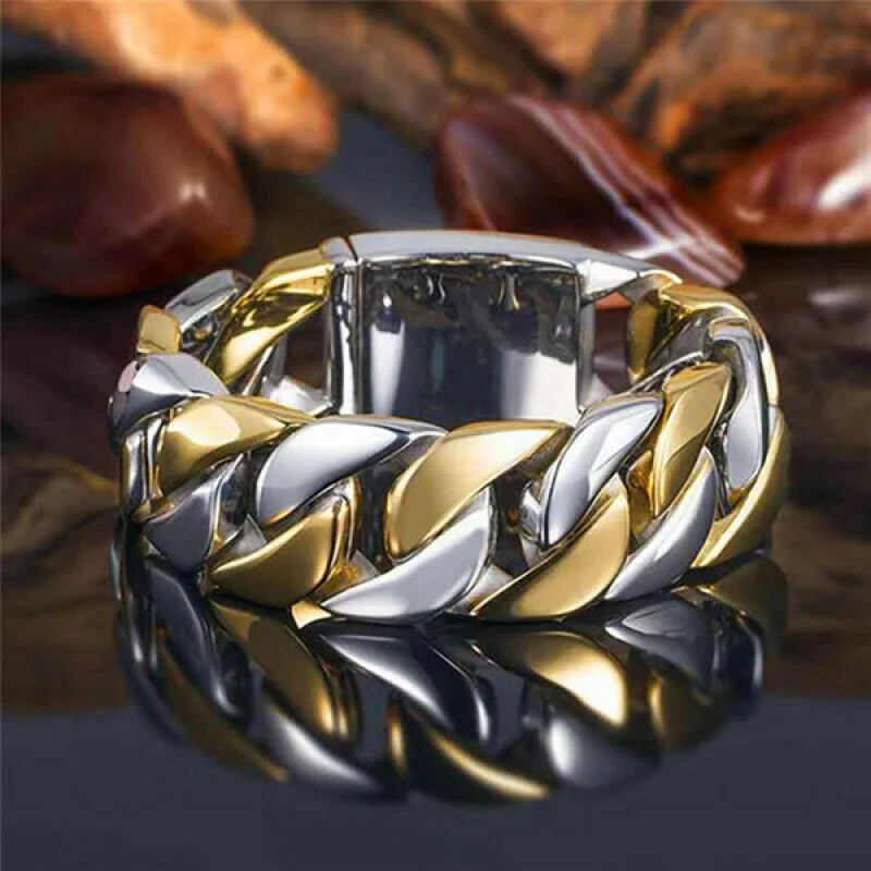 Punk Metal halka ucuz takı aks - Men'S Accessories Cheap incelemesi ve fiyatı
