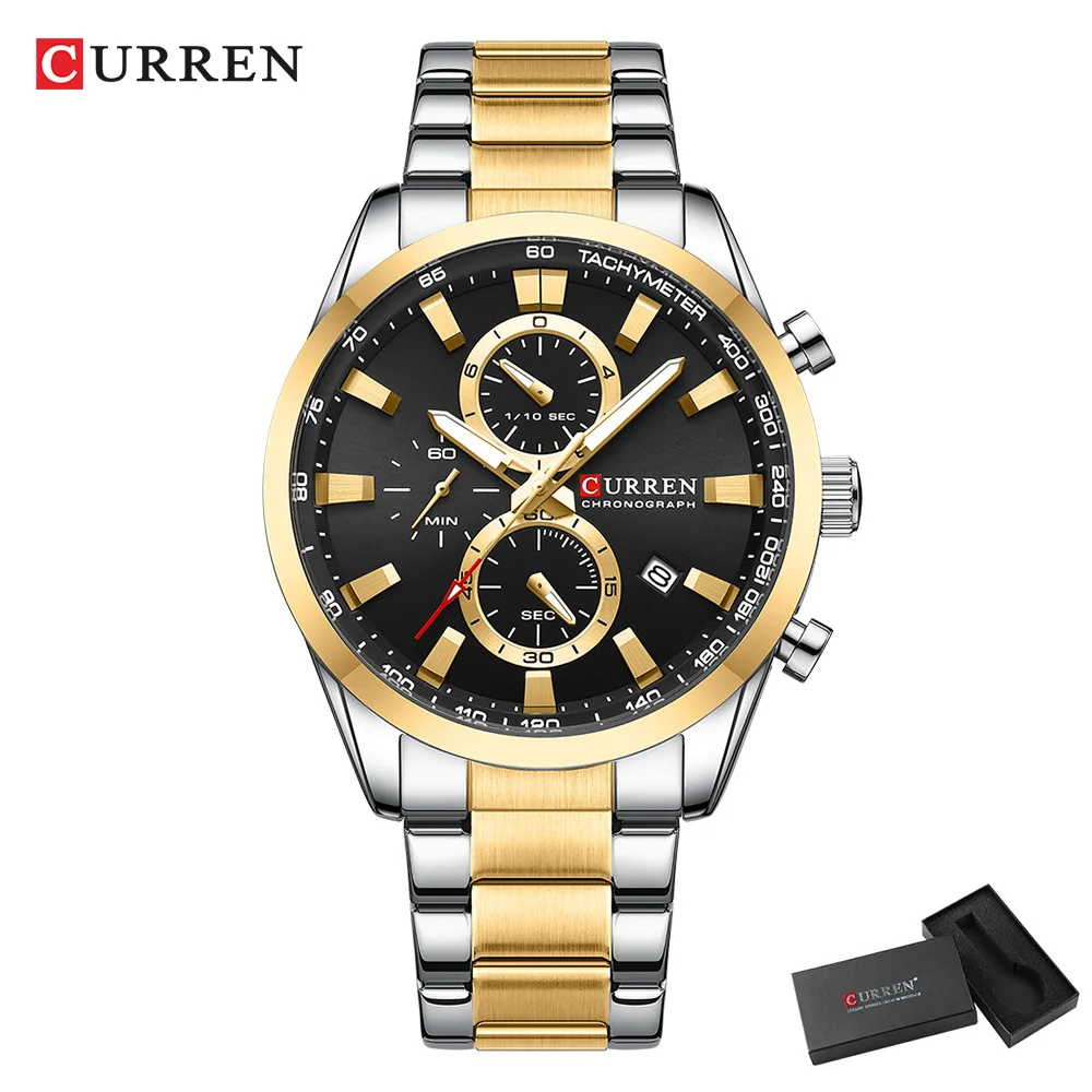 CURREN Casual Kuvars Chrono Sp - Men Accessories Jewellery incelemesi ve fiyatı