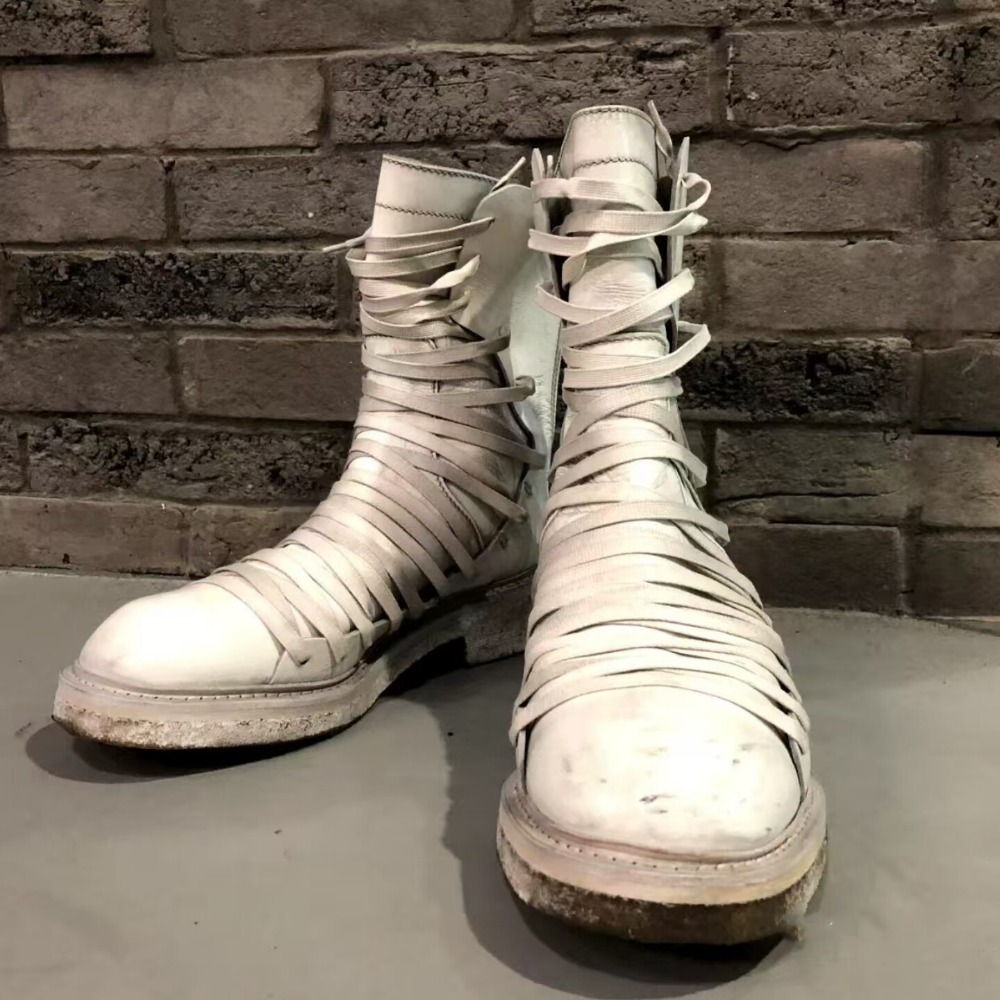 Çoklu Çapraz Bağcıklı Beyaz Yü - Men'S Accessories Leather incelemesi ve fiyatı