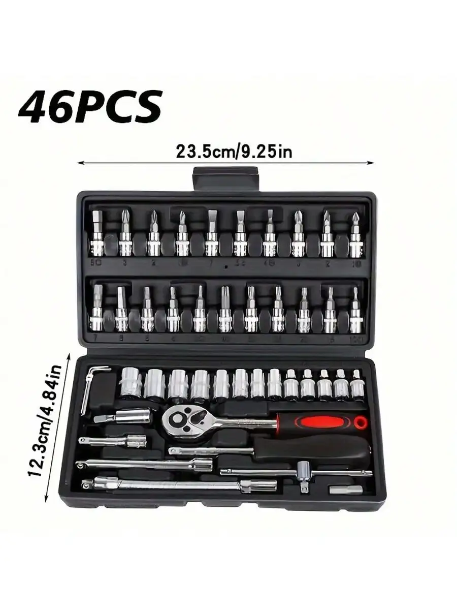 46 Parça 1/4 İnç Sürücülü Soke - Men Accessories Box incelemesi ve fiyatı