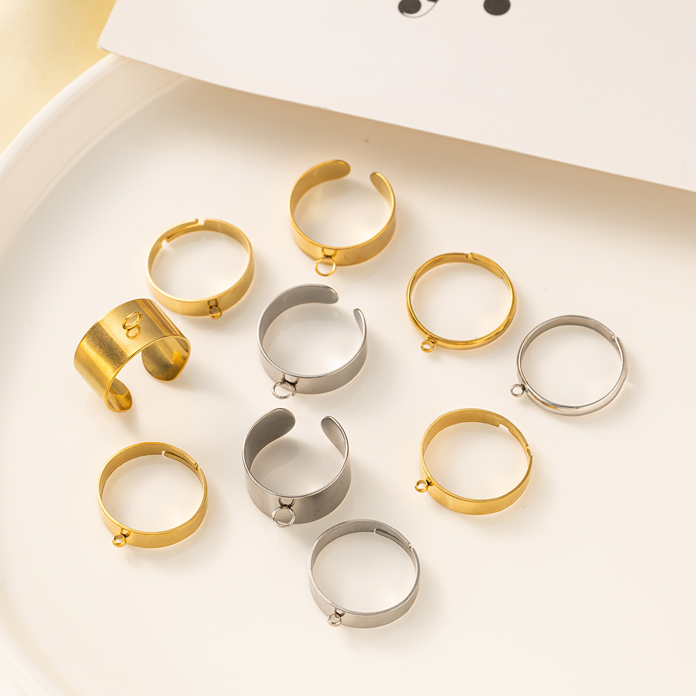 5 adet/grup Paslanmaz Çelik Al - Men Accessories Jewellery incelemesi ve fiyatı